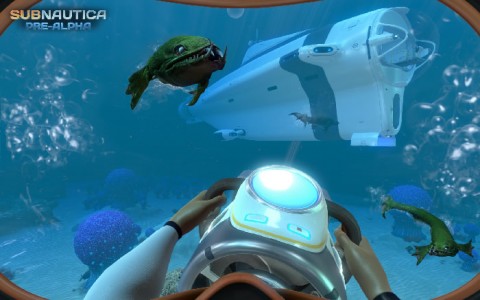 اولین تصاویر از گیم پلی بازی Subnautica منتشر شد.