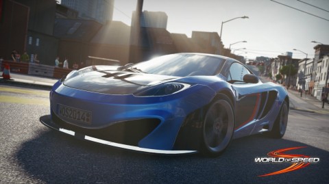 تصاویری از خودروی McLaren MP4-12C در بازی World of Speed منتشر شد