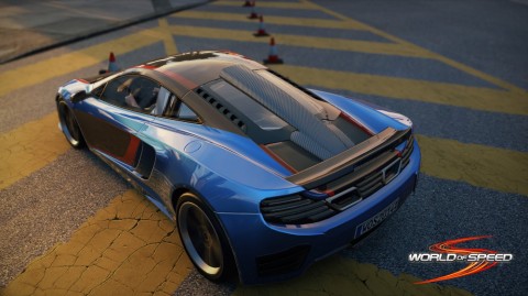 تصاویری از خودروی McLaren MP4-12C در بازی World of Speed منتشر شد